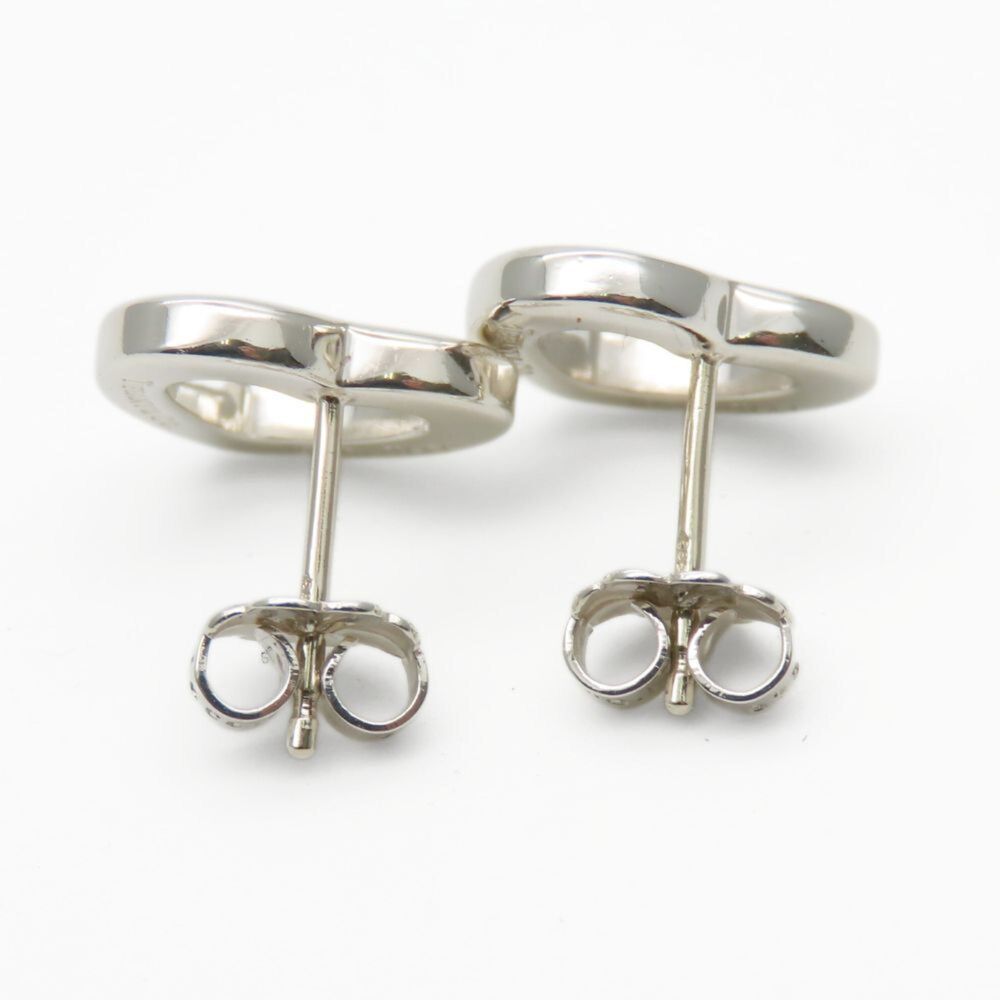TIFFANY Authentic Silver Heart Earrings - Picture 4 of 11